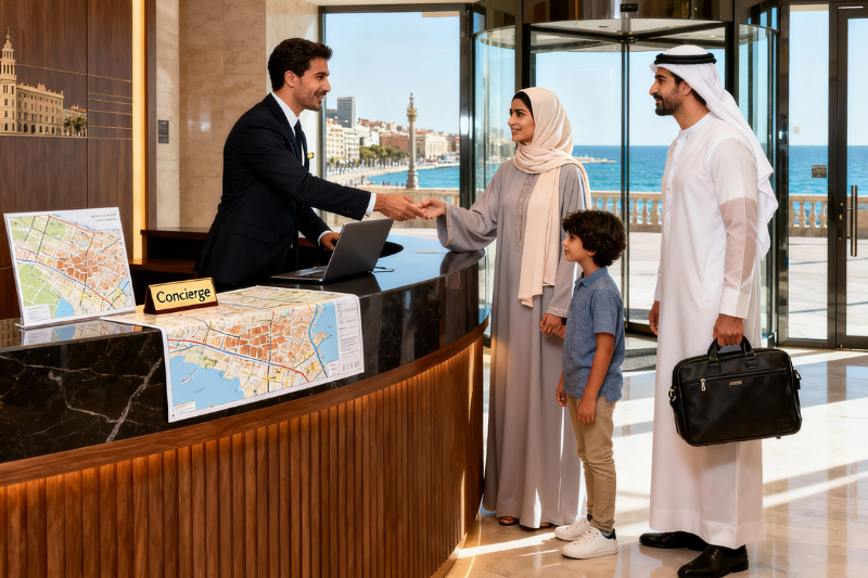 اختيار الفندق المناسب في برشلونة: دليل المسافر بين العمل والاستجمام