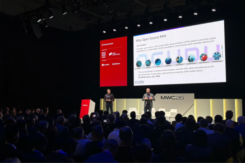 جلسة على منصة MWC26 برشلونة حول Open RAN ومستقبل شبكات الاتصالات
