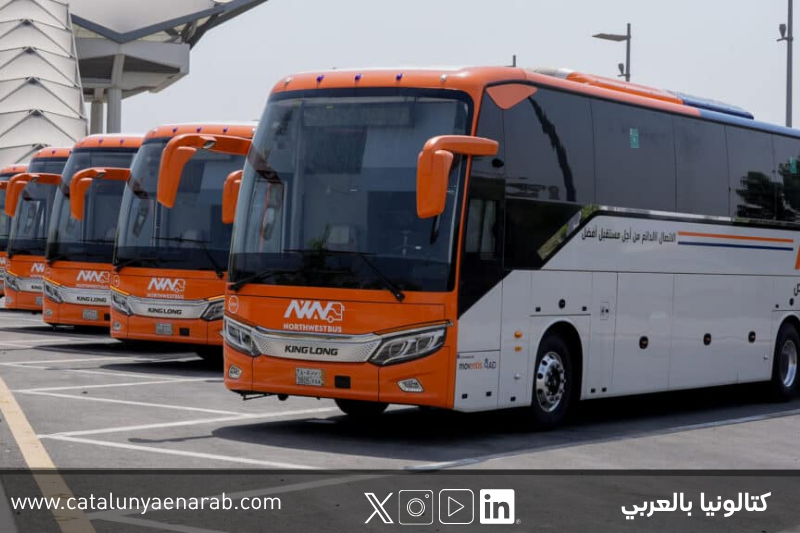 حافلات موفنتيس في مكة المكرمة ضمن مشروع النقل العام